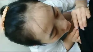 Eny quảng nam lén lút liếm bú cho anh yêu trong phòng tắm