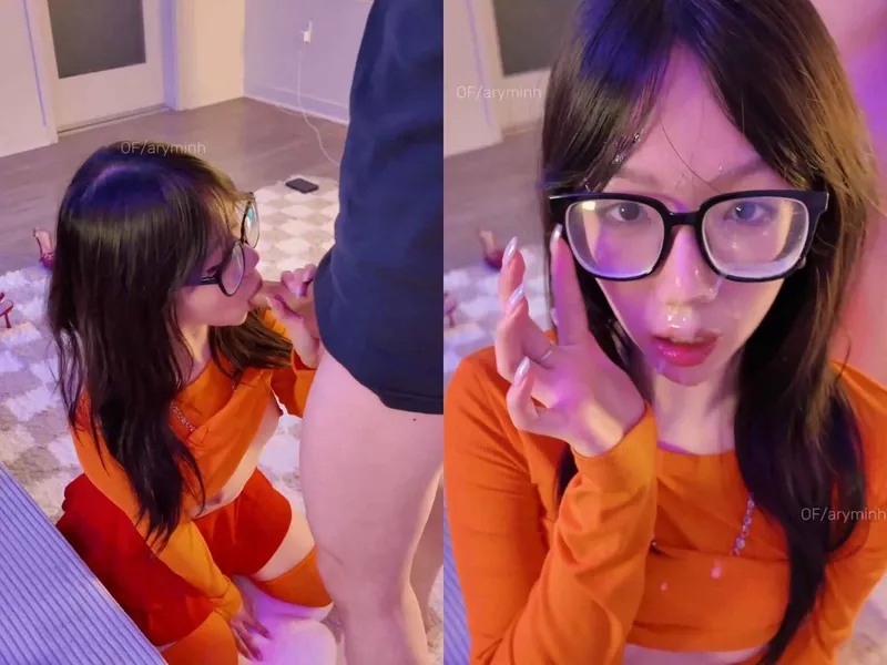 Aryminh mút cục thịt như chưa từng được bú